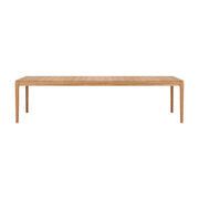 Bok outdoor Dining Table Dining Tables Ethnicraft Teak 118.1" W 