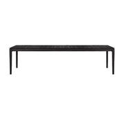 Bok outdoor Dining Table Dining Tables Ethnicraft Teak Black 118.1" W 