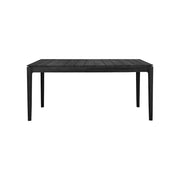 Bok outdoor Dining Table Dining Tables Ethnicraft Teak Black 64" W 