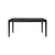 Bok outdoor Dining Table Dining Tables Ethnicraft Teak Black 64" W 