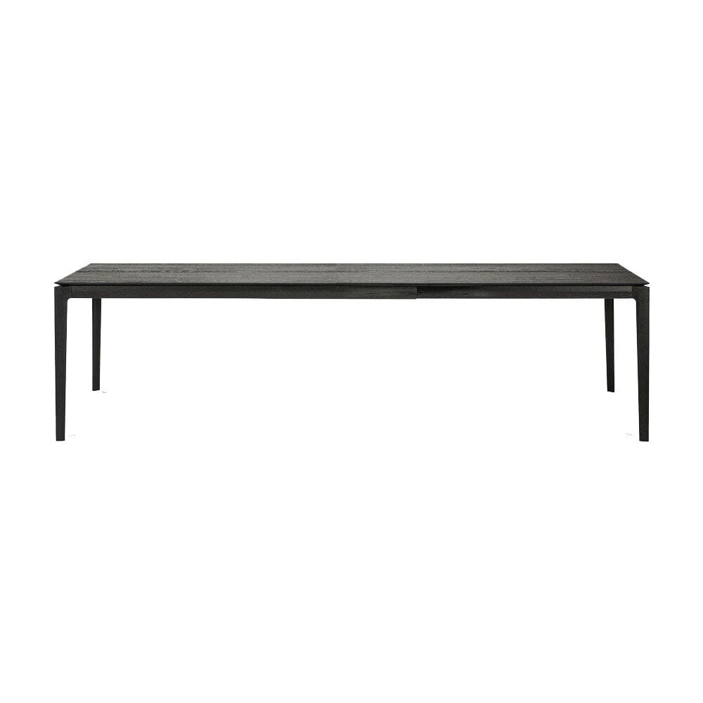 Bok Rectangular Extendable Dining Table Dining Tables Ethnicraft 55"/87" Oak Black 