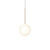 Bola Sphere Pendant Light Pendant Lights Pablo Rose Gold 10" 