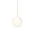 Bola Sphere Pendant Light Pendant Lights Pablo Brass 12" 