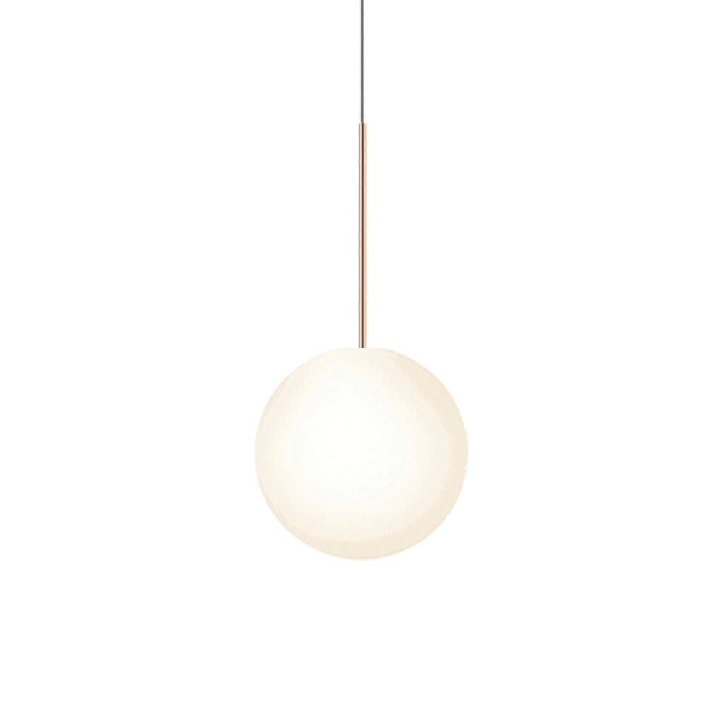 Bola Sphere Pendant Light Pendant Lights Pablo Rose Gold 12" 