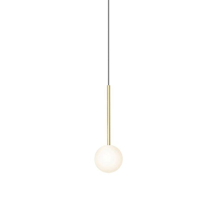 Bola Sphere Pendant Light Pendant Lights Pablo Brass 4&quot; 