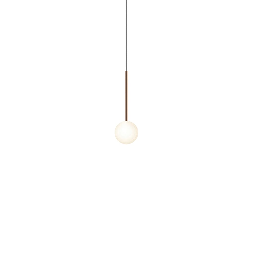 Bola Sphere Pendant Light Pendant Lights Pablo Rose Gold 4" 