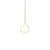 Bola Sphere Pendant Light Pendant Lights Pablo Brass 8" 