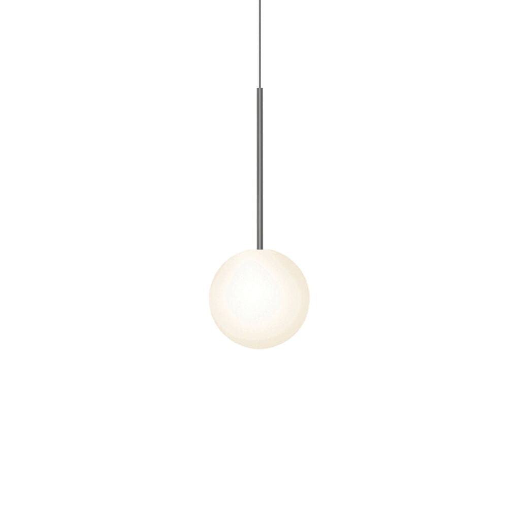 Bola Sphere Pendant Light Pendant Lights Pablo Gun Metal 8" 