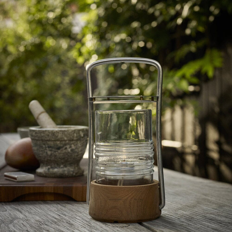 Bollard Oil Lamp Outdoor Lighting Skagerak by Fritz Hansen 