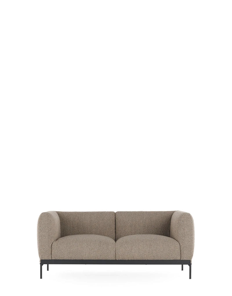 Asia Sofa 2 Seater Sofa Kartell Bouclé - Beige 
