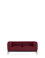 Asia Sofa 2 Seater Sofa Kartell Bouclé - Burgundy 