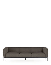 Asia Sofa 3 Seater Sofa Kartell Bouclé - Grey 