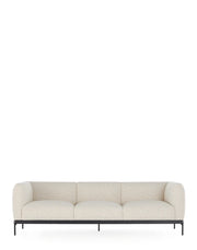 Asia Sofa 3 Seater Sofa Kartell Bouclé - White 