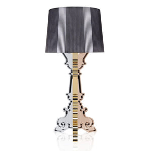 Bourgie Table Lamp Table Lamps Kartell Metallic Multicolored Titanium 