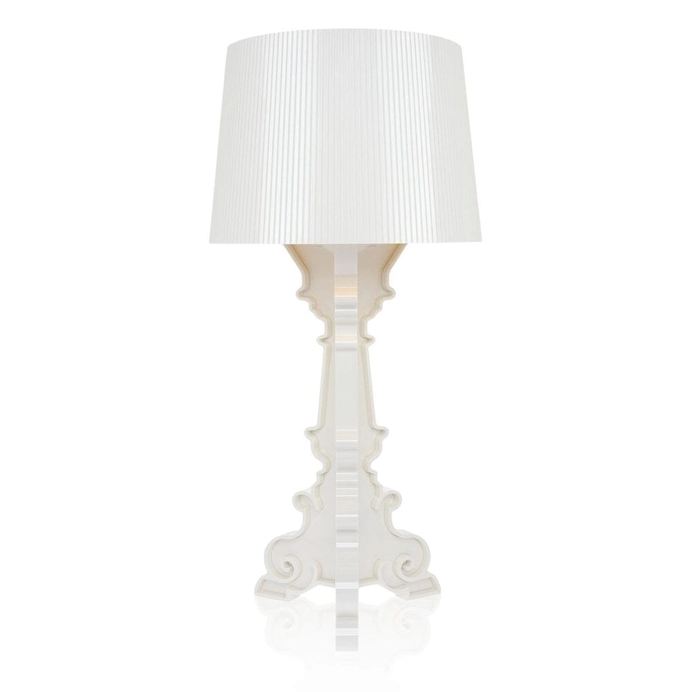 Bourgie Table Lamp Table Lamps Kartell White Exterior/Golden Interior 