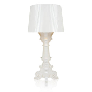 Bourgie Table Lamp Table Lamps Kartell White Exterior/Golden Interior 
