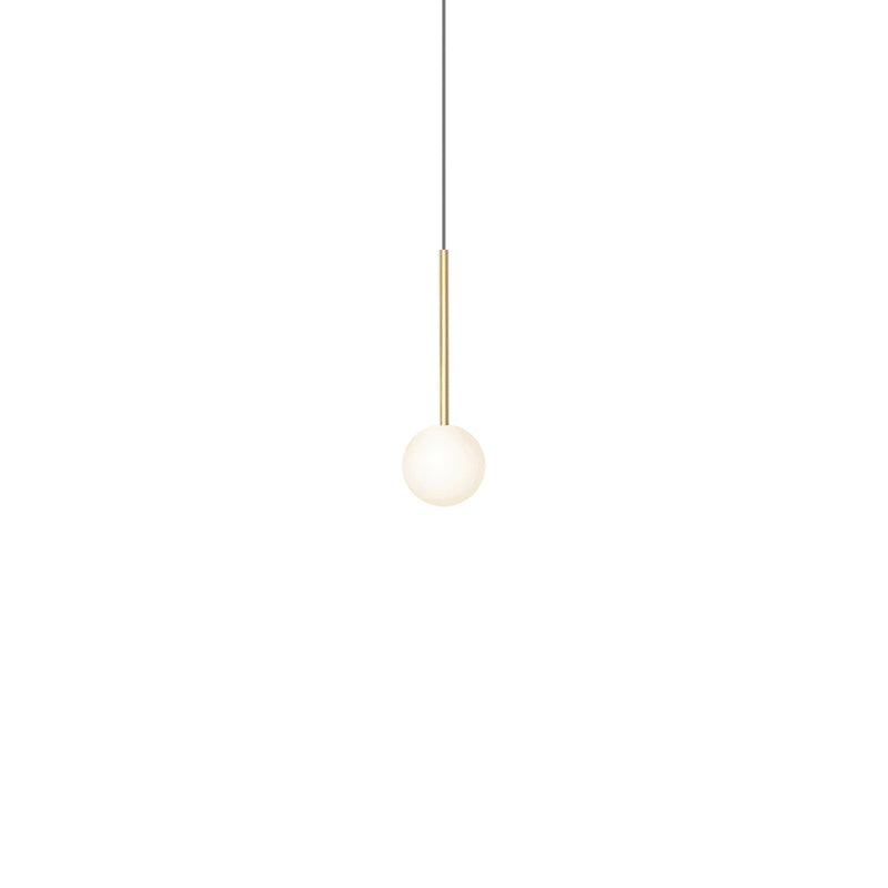 Bola Sphere Pendant Light Pendant Lights Pablo Brass 4" 