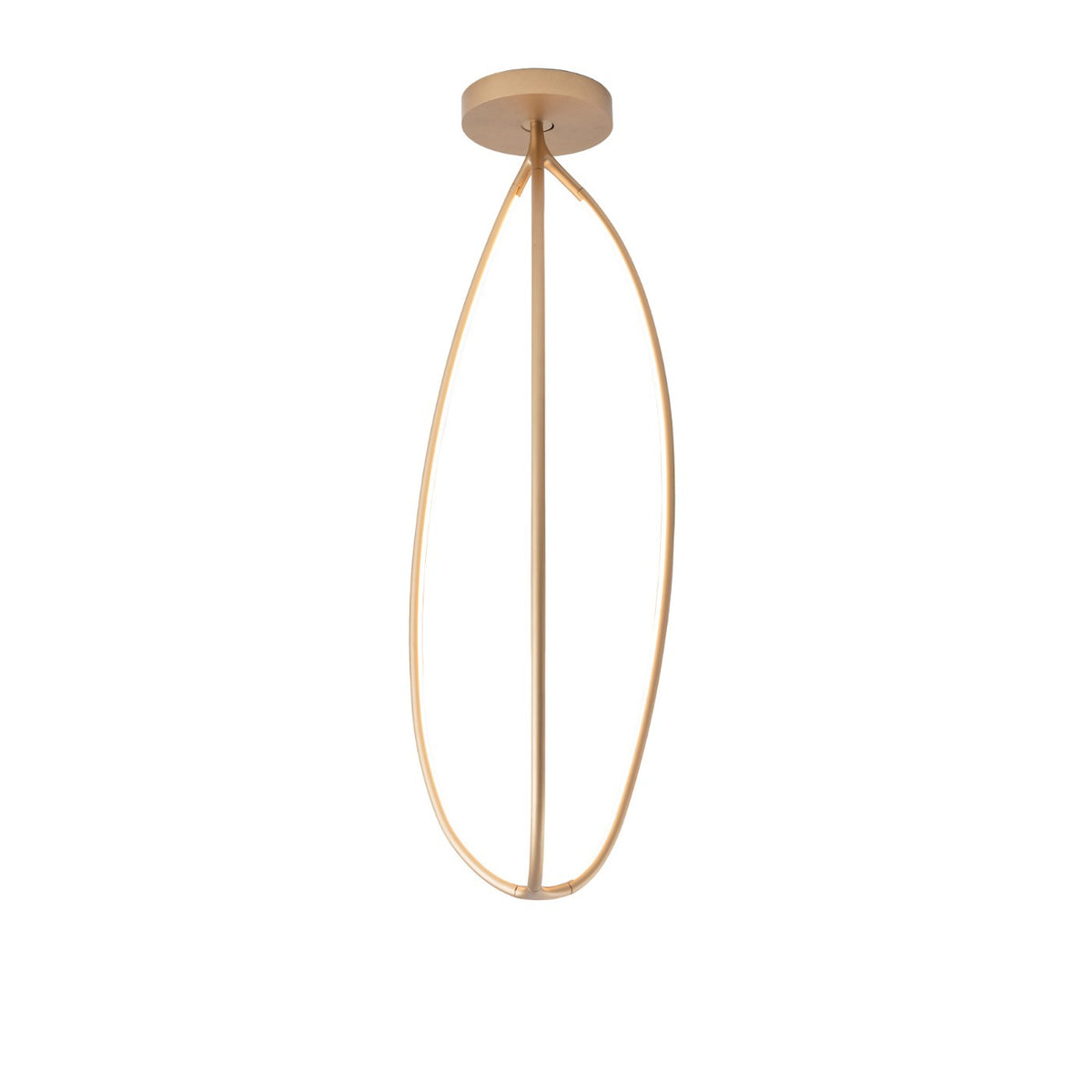 Arrival Pendant Pendant Lights Artemide Brass 