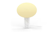 Bola Disc Table Lamp Table Lamps Pablo Brass / Carrara White Marble 