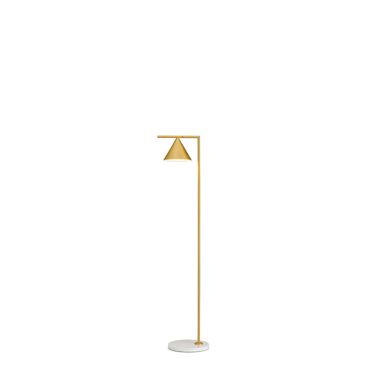 Captain Flint Floor Lamp Floor Lamps Flos Brass 