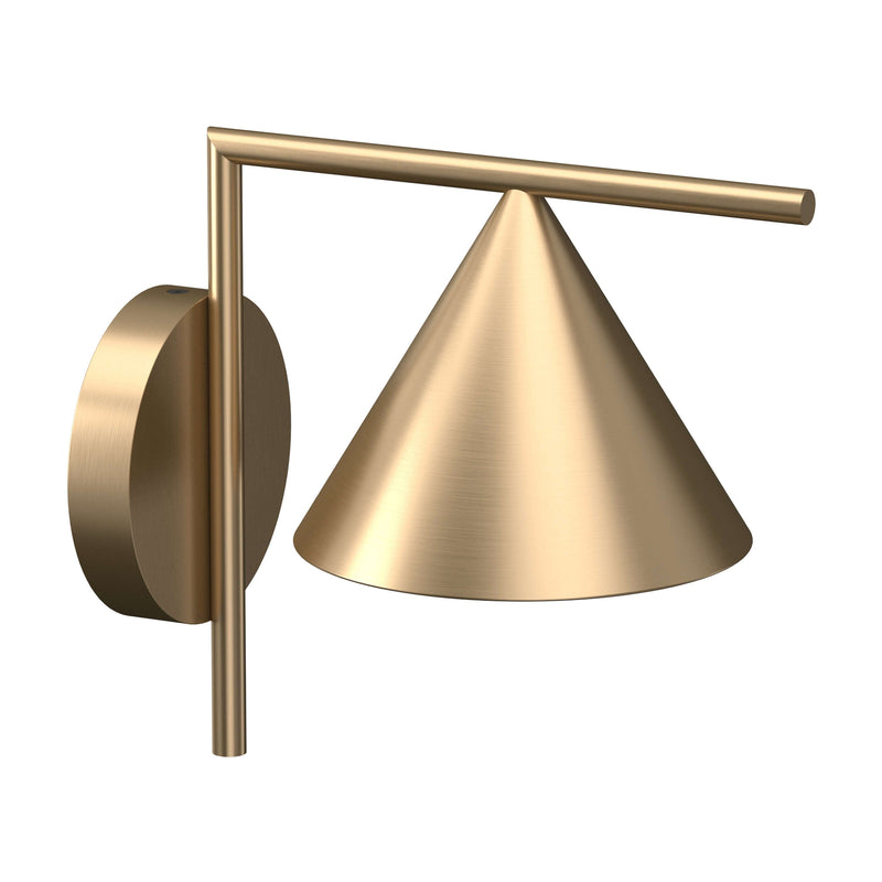 Captain Flint Outdoor Wall Sconce Wall Lights Flos Brass 2700K Dimmable 1-10