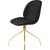 Beetle Meeting Chair with Swivel Base - Front Upholstered Chairs Gubi 