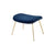 Beetle Ottoman with Conic Base ottomans Gubi 