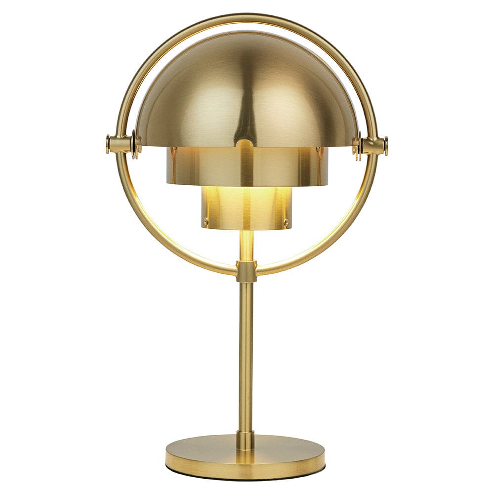 Multi-Lite Portable Table Lamp Table Lamps Gubi Brass Base / Brass Shiny 