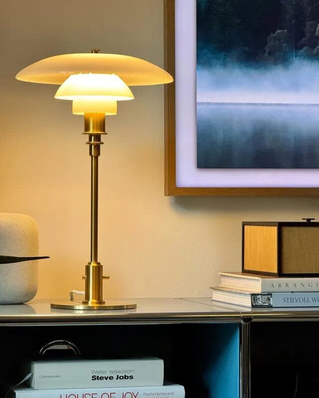 Louis Poulsen PH 3/2 Glass Table Lamp Table Lamps Louis Poulsen 