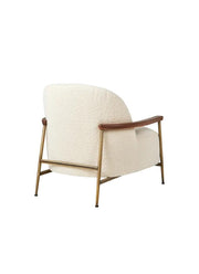 Sejour Lounge Chair Fully Upholstered With Armrest lounge chair Gubi 