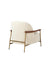 Sejour Lounge Chair Fully Upholstered With Armrest lounge chair Gubi 