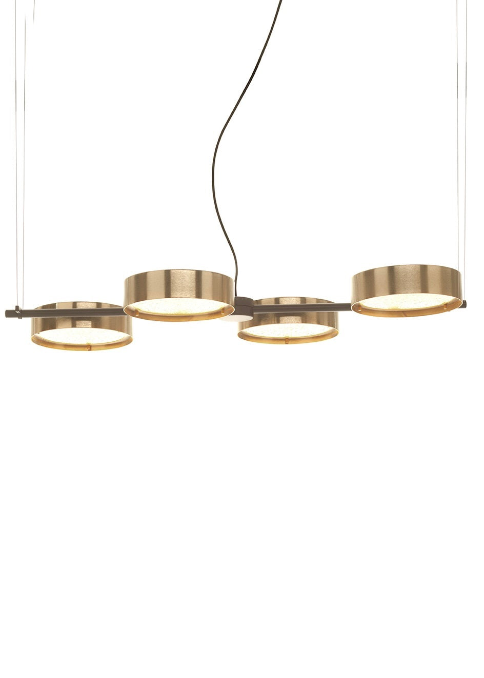 Berlin Pendant Lamp Pendant Lights Oluce Anodized Brass 