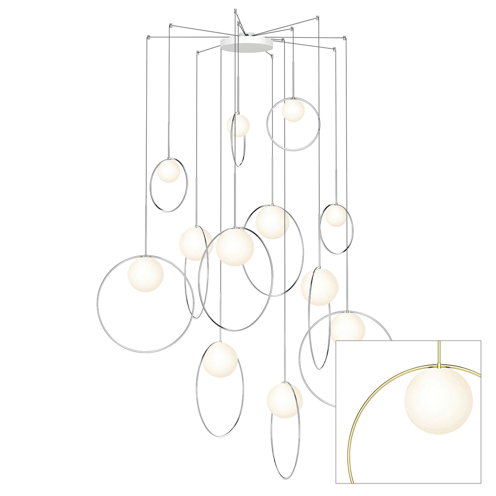 Bola Halo Multi-Light Pendant 11