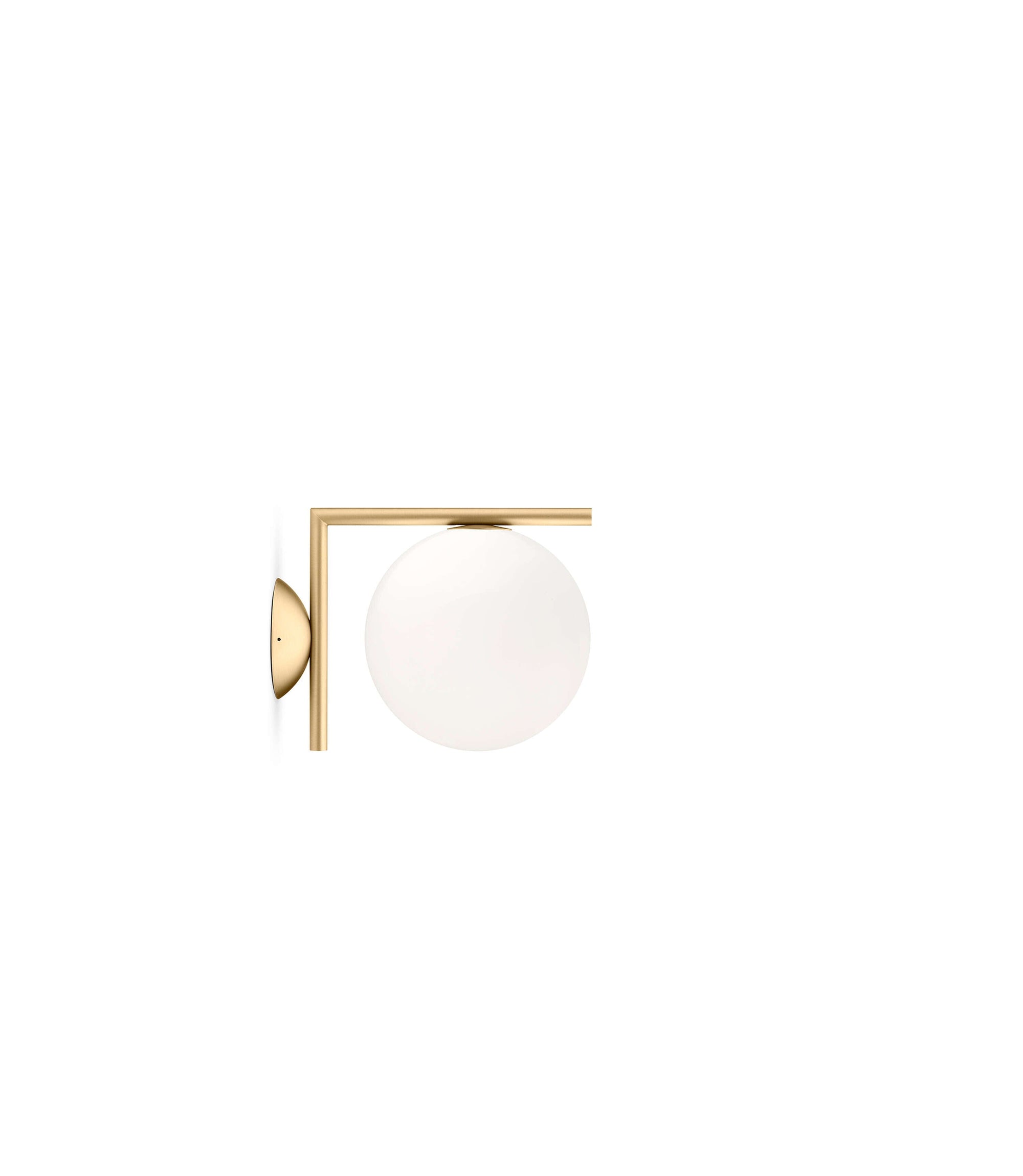 IC Wall/Ceiling Light wall / ceiling lamps Flos Brass Small 