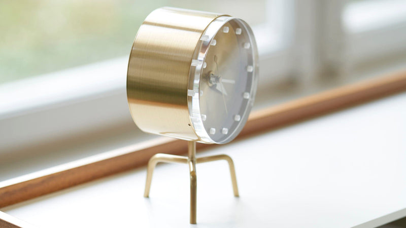 George Nelson Tripod Clock Clocks Vitra 