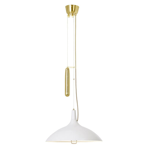A1965 pendant Lamp suspension lamps Gubi Brass Classic White Semi Matt 