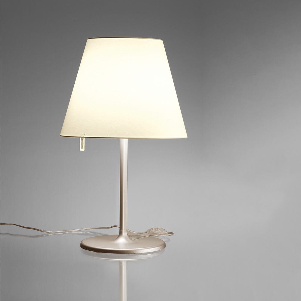 Melampo Table Lamp Table Lamps Artemide Melampo Table Lamp +$295.00 Bronze Structure/Milky White Diffuser 