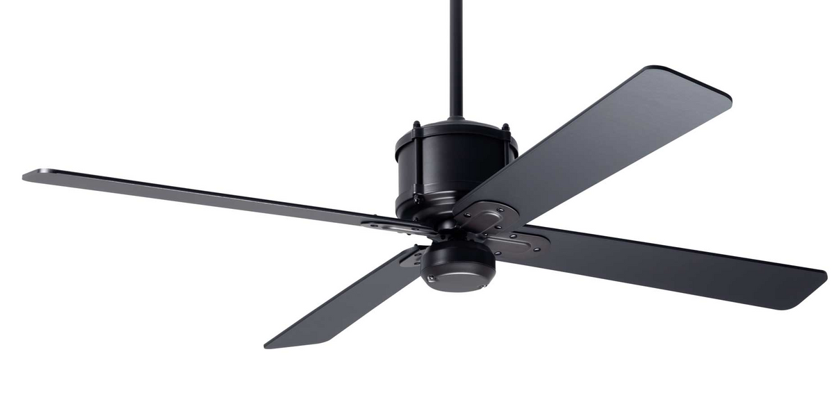 Industry DC Ceiling Fan Ceiling Fans Modern Fan Co Dark Bronze Black Wall Control Without Light