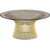 Platner Coffee Table - 36" in Gold