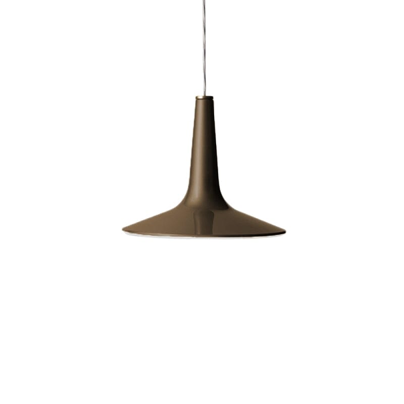 Kin Pendant Light Pendant Lights Oluce 11.8" Anodic Bronze 
