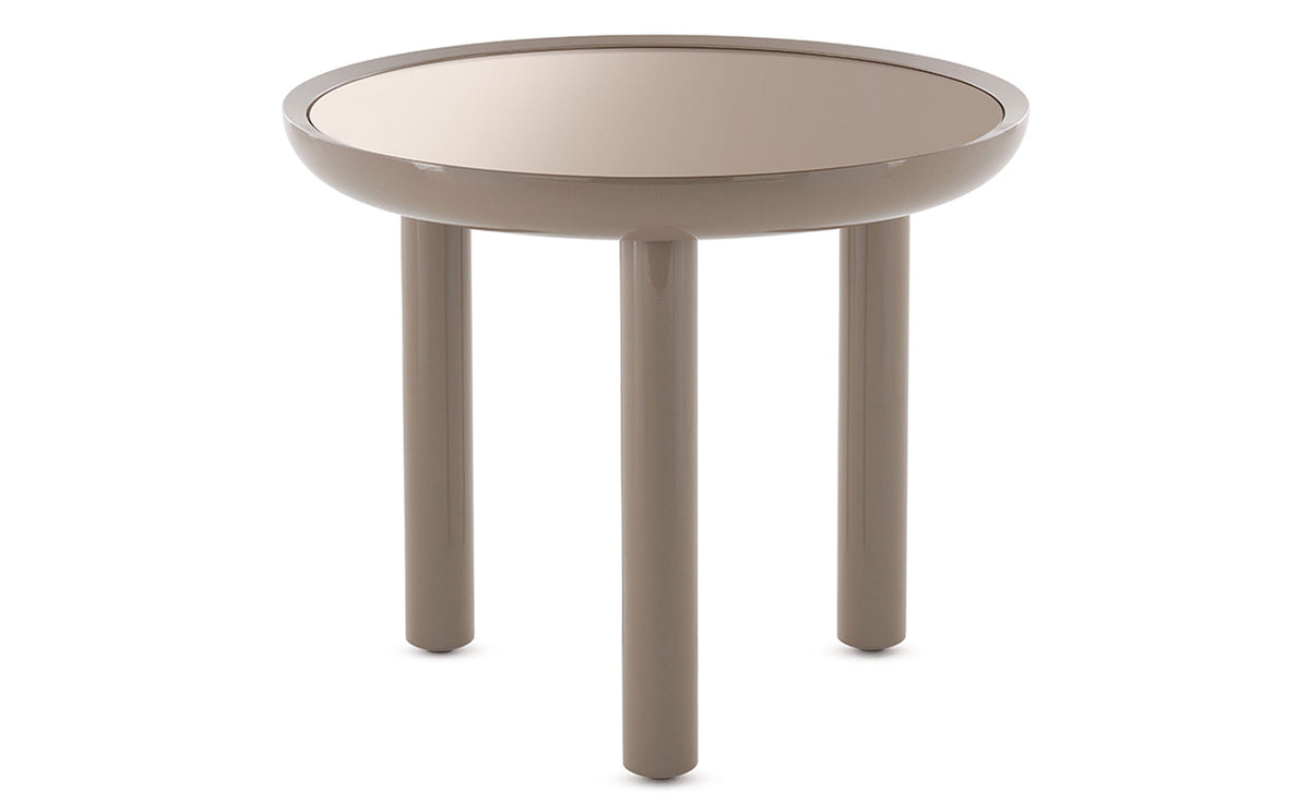 K-Top Side Table Side Table Kartell Bronze Mirror /Dove 