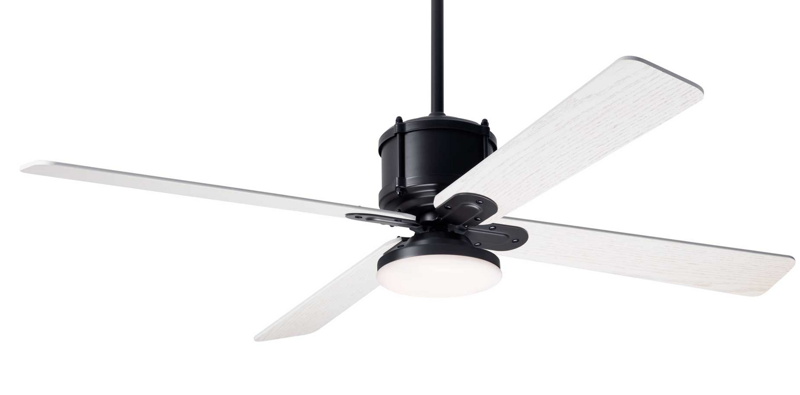 Industry DC Ceiling Fan Ceiling Fans Modern Fan Co Dark Bronze Whitewash Remote Control Without Light