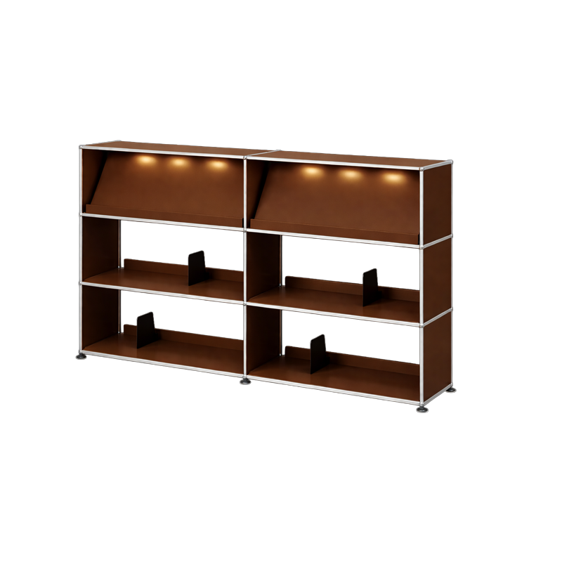 USM Vinyl Display Cabinet 3x2
