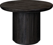 Moon Coffee Table - Wood Top Tables Gubi Brown/Black Stained Veneer Oak Lacquered Brown/Black Stained Veneer Oak Lacquered Small (60 x H45 cm)