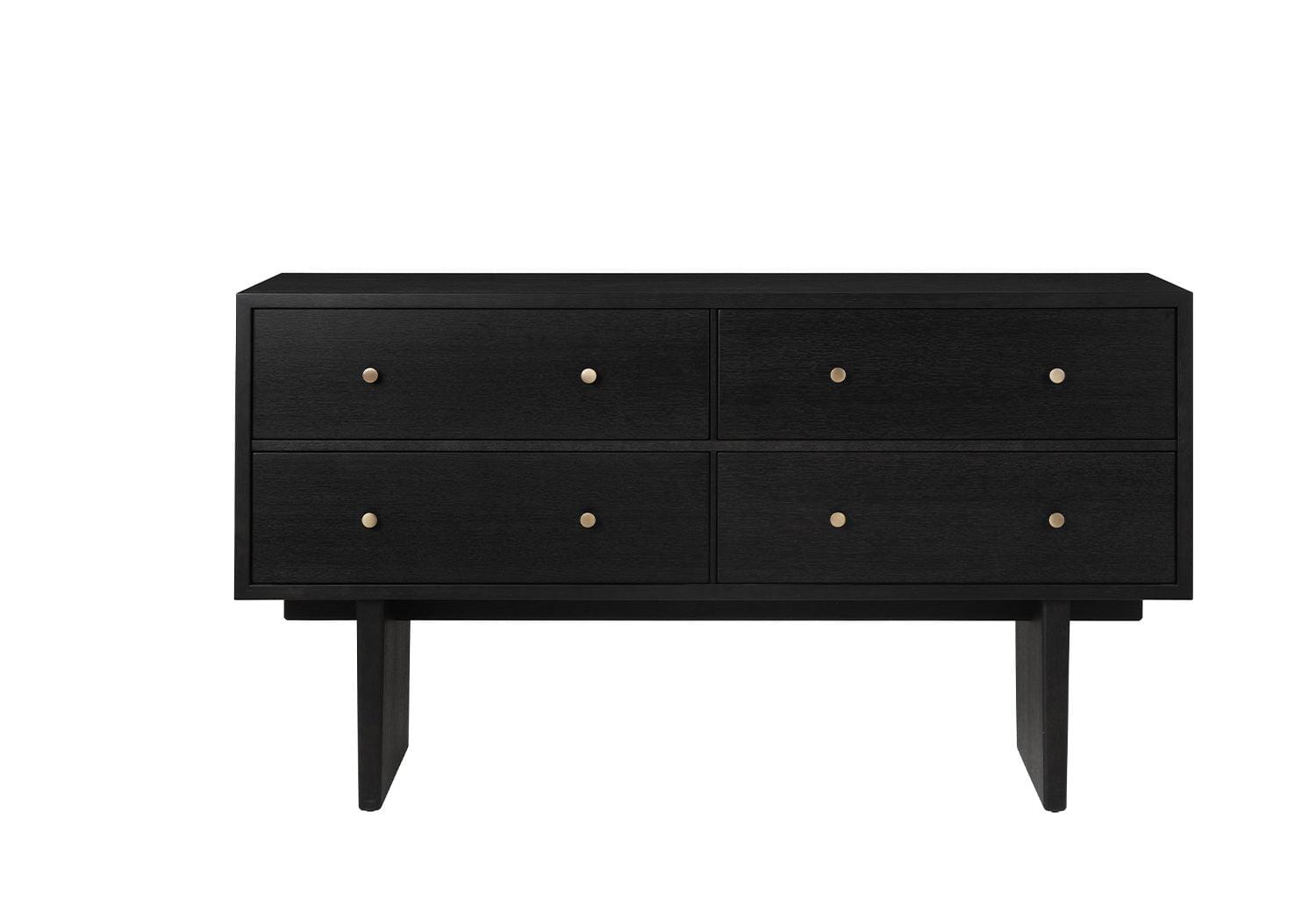 Private Sideboard Sideboard Gubi Brown/Black Stained Oak Veneer 