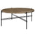 TS Round Coffee Table - Marble Top Tables Gubi Polished Steel Brown Emperador Marble Medium: Dia 31.5"