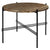 TS Round Coffee Table - Marble Top Tables Gubi Polished Steel Brown Emperador Marble Small: Dia 21.7"