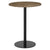 1.0 Bar Table bar height tables Gubi Large Black base Brown Emperador Marble