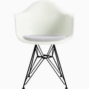 Eames Molded Wire Base Armchair With Seat Pad Armchair herman miller 