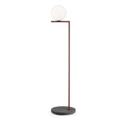 IC Lights Outdoor Floor Lamp Outdoor Lighting Flos F1 - 53" H Red Burgundy / Black Lava 